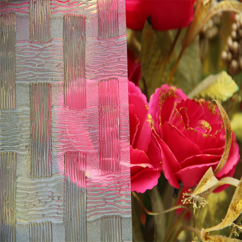 3-6mm Rain Patterned Decorative Glass-Figured Window Glass