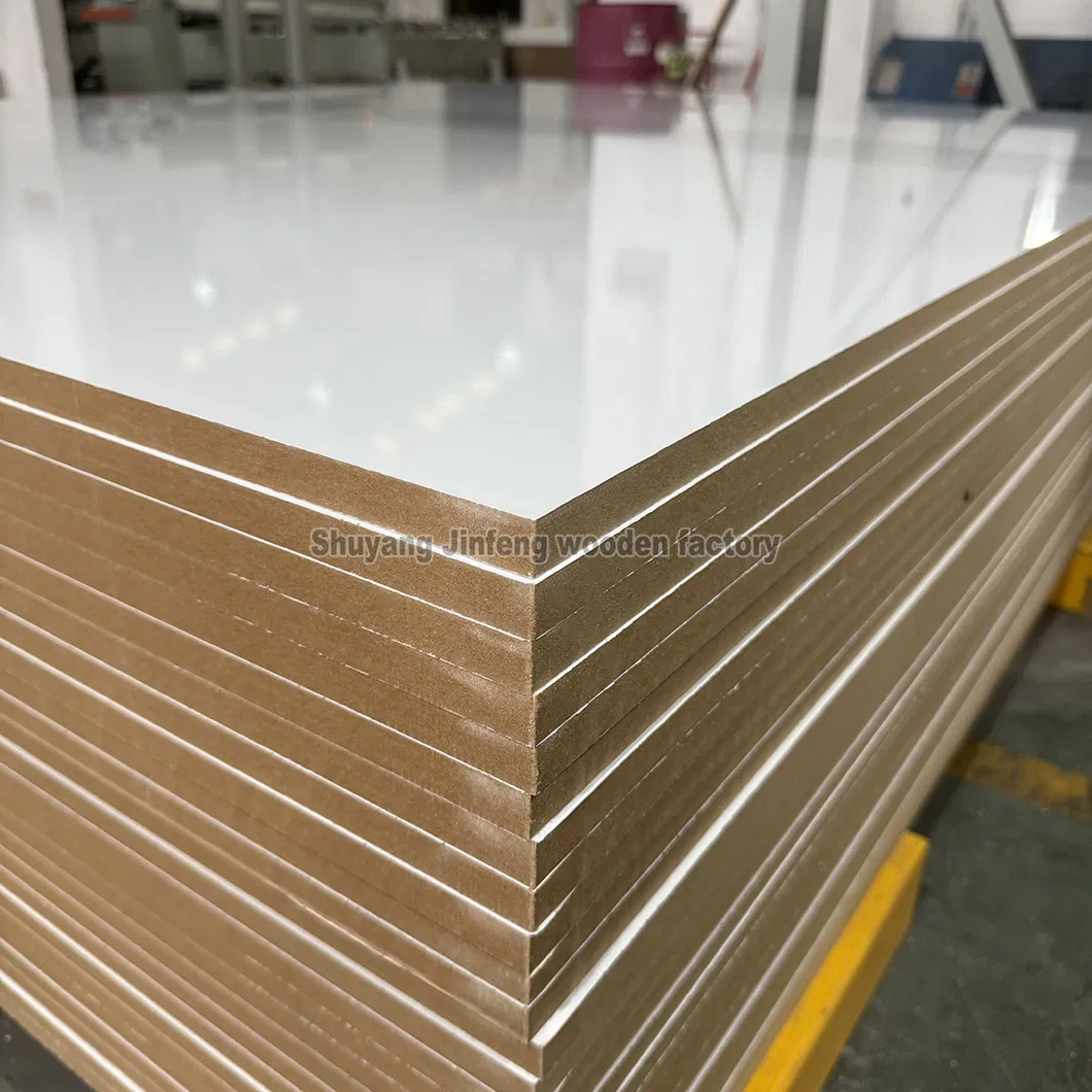 2100X2800 2100*2800 7FT*9FT White Color Glossy Matt Embossed Fabic Melamine MDF