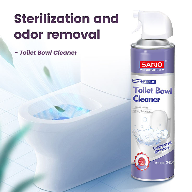 Sanvo Bubble Quick Foaming Toilet Bowl Cleaner Fast Drain Toilet Cleaner Foam Cleaner Spray Multi-Purpose
