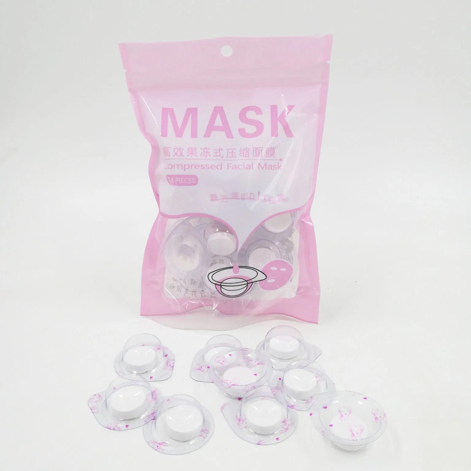 OEM Jelly Compressed Facial Mask/ DIY Facial Mask