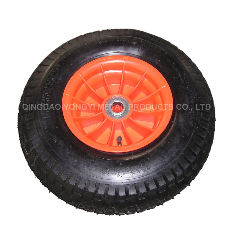 4.00-8 Pneumatic Wheelbarrow Tires Pneumatic Wheelbarrow Wheels