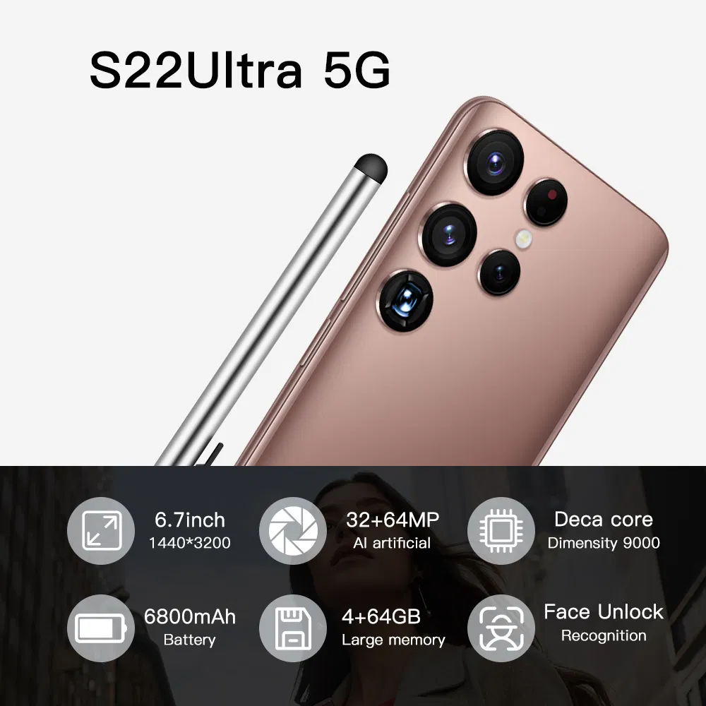 Смартфон S22 Ultra 6.7 дюймов Android 12