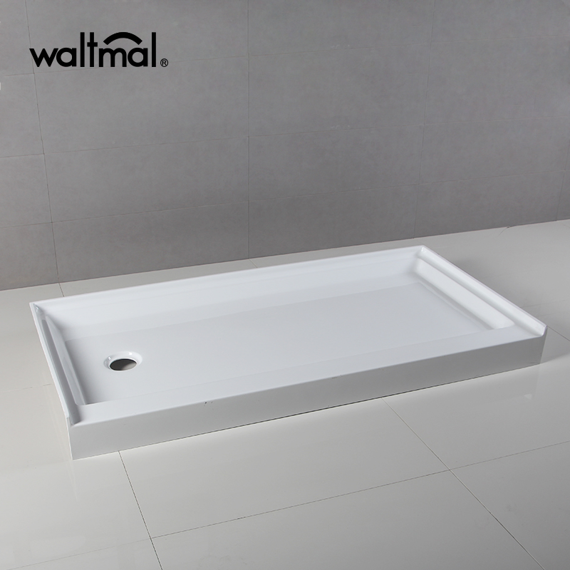60 Inch Cupc with Right and Left-Hand Drain 60" X 32" Shower Base