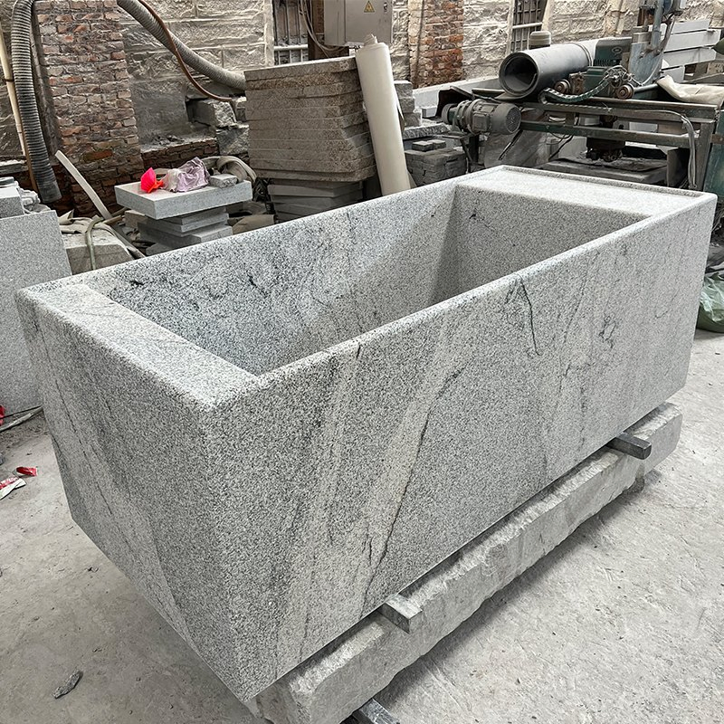 Custom Outdoor Granite Stone Bathtub