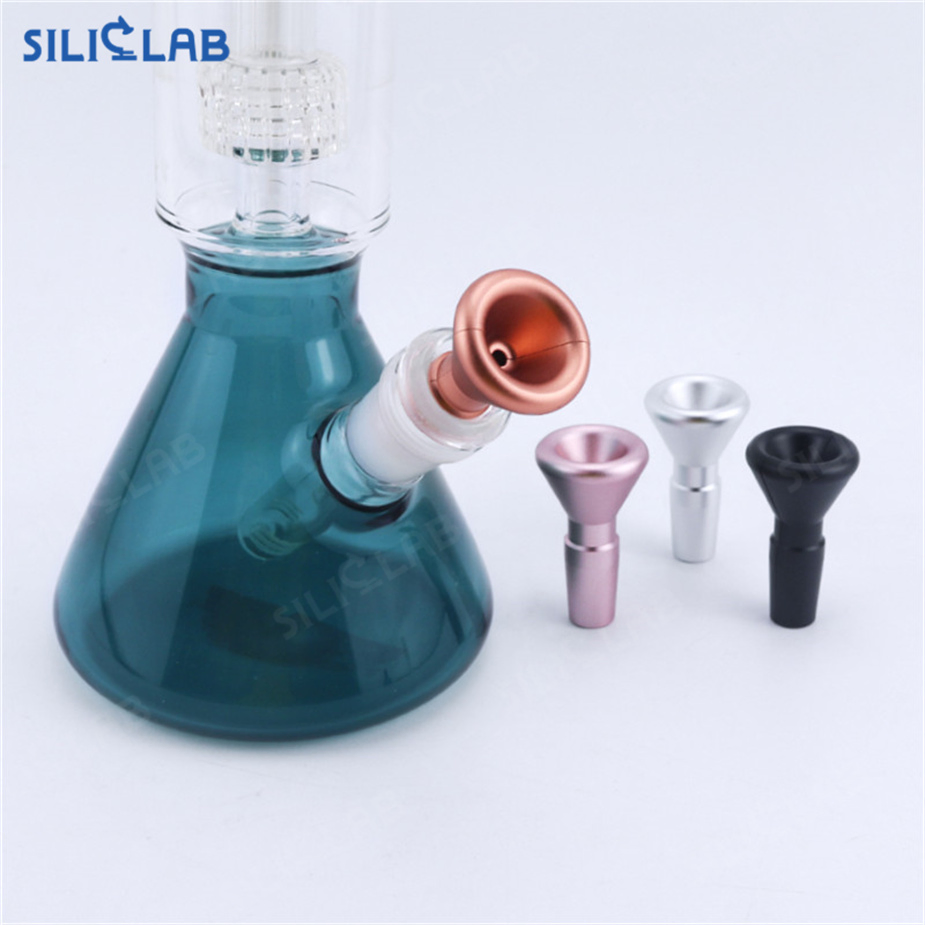 Tobacco Water Pipe Smoking Accessories Metal Banger Aluminum Detachable Bowl