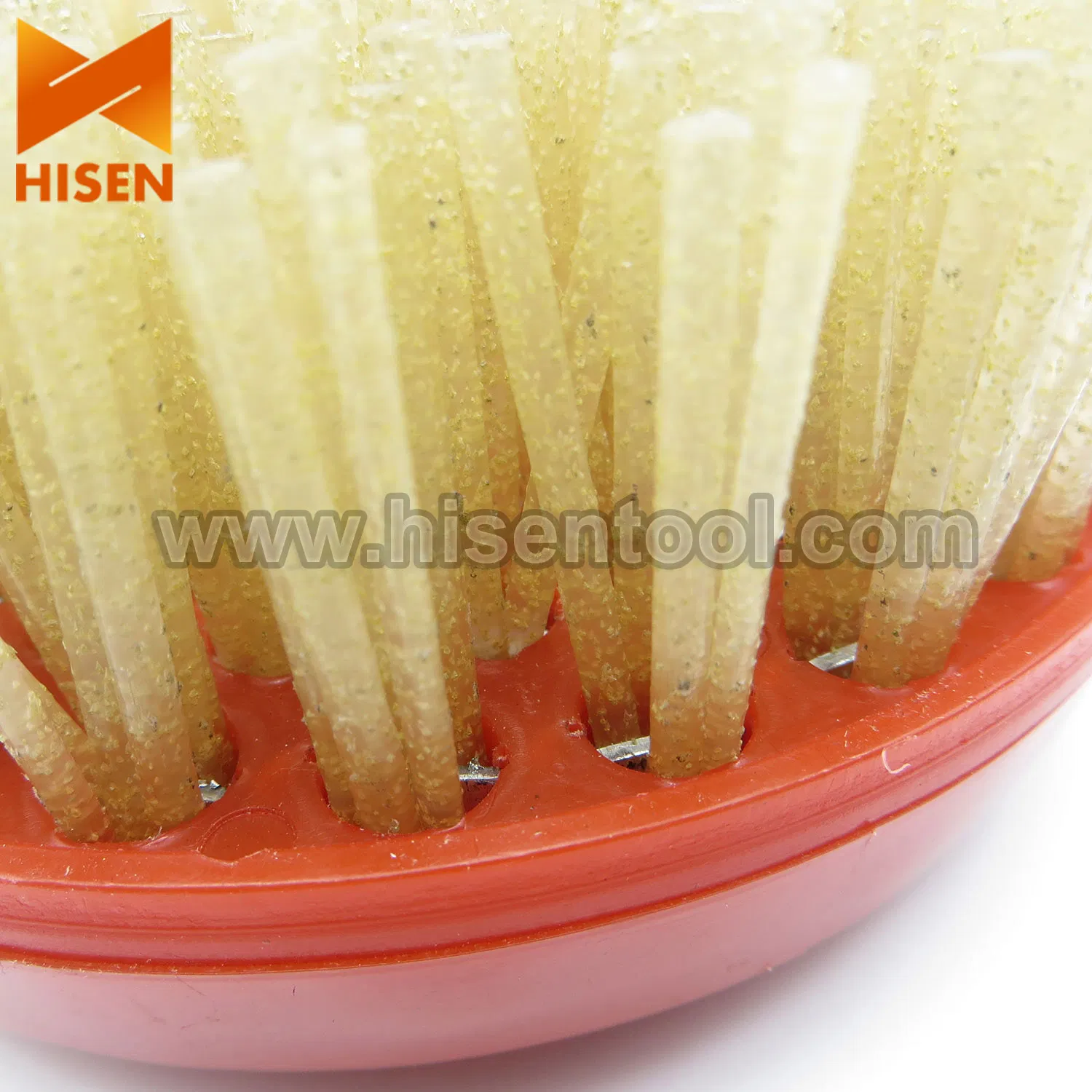 130mm Economic Diamond Round Abrasive Brush with M14 Connection for Stone Processing