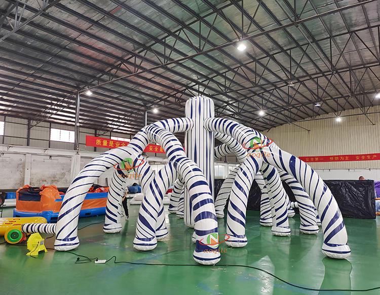 Carniva Outdoorfestiva Arch Decoration Nflatable Zebra Pattern Fun Arch Mode