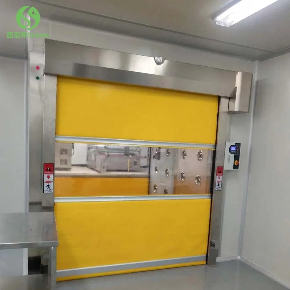 Heavy-Duty Insulated PVC Industrial Shutter Door for Fast Access