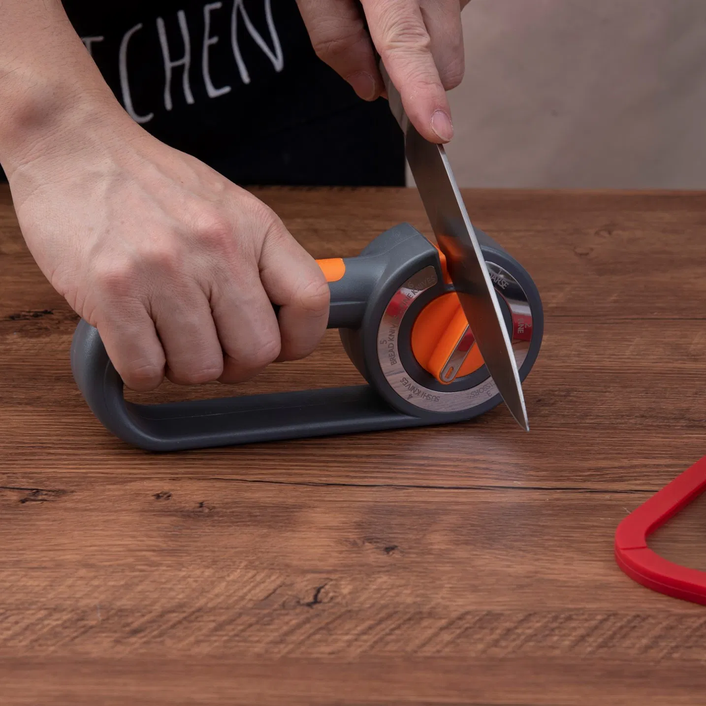 Diamond Knife-Sharpener Adjustable 25-34-Degree Multi Mode Scissor Bread Sushi Knife Tool