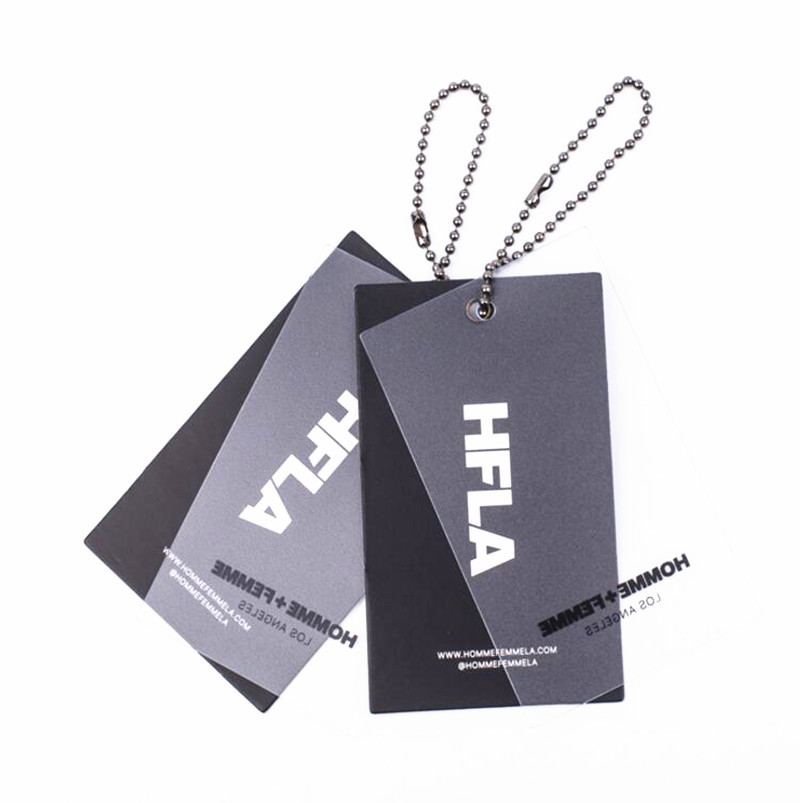 Бирки для одежды ПВХ