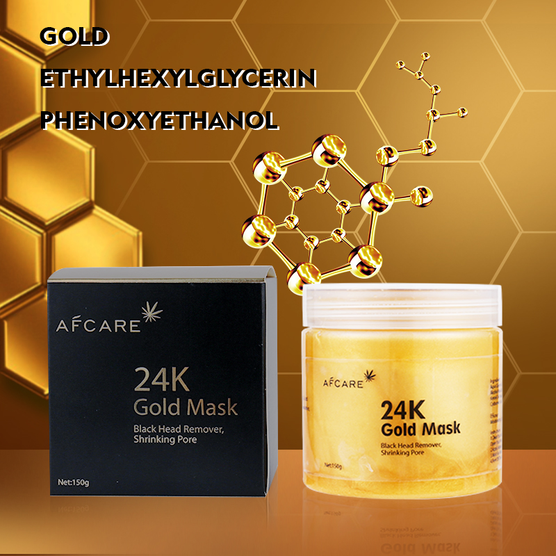 Korean 24K Gold Rose Lip Sleeping Moisturizing Sleeping Face Mask