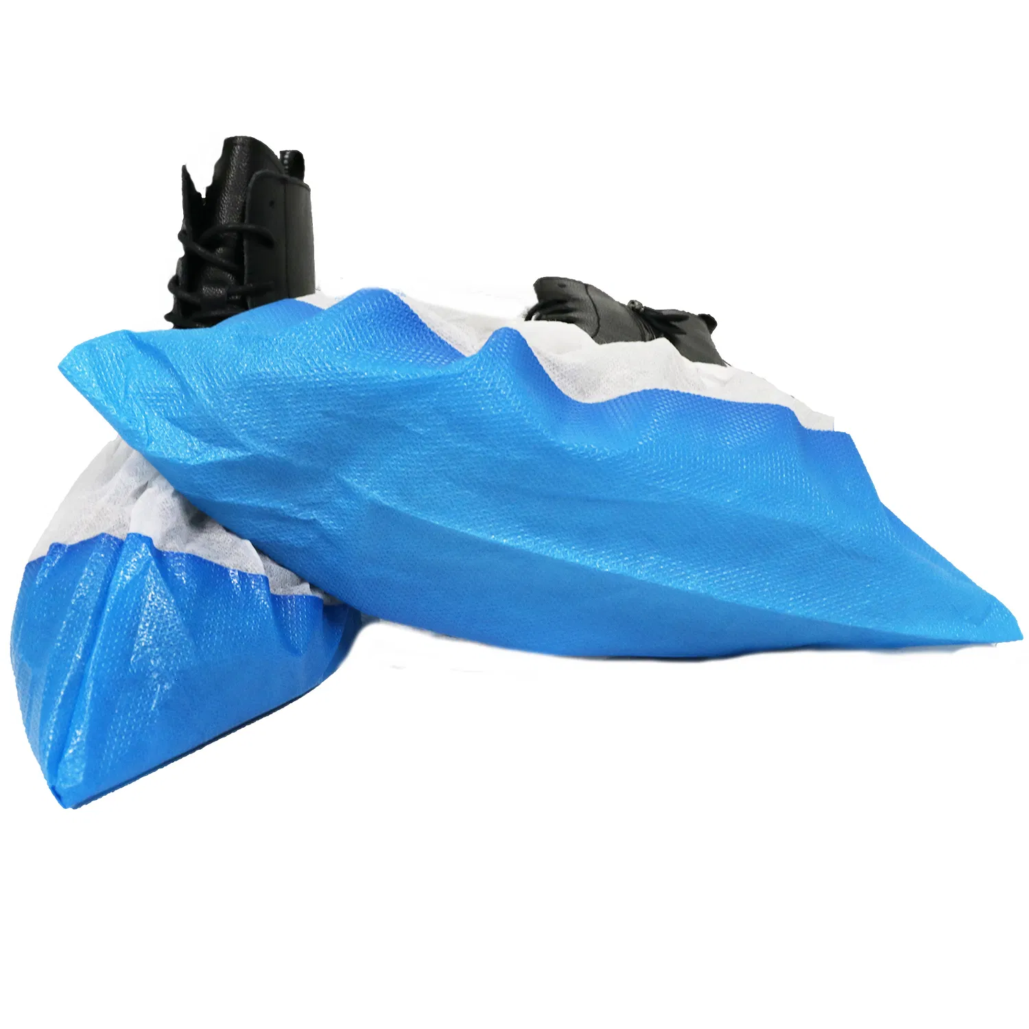 Disposable Embossed Waterproof Anti-Skid PP+CPE Shoe Cover