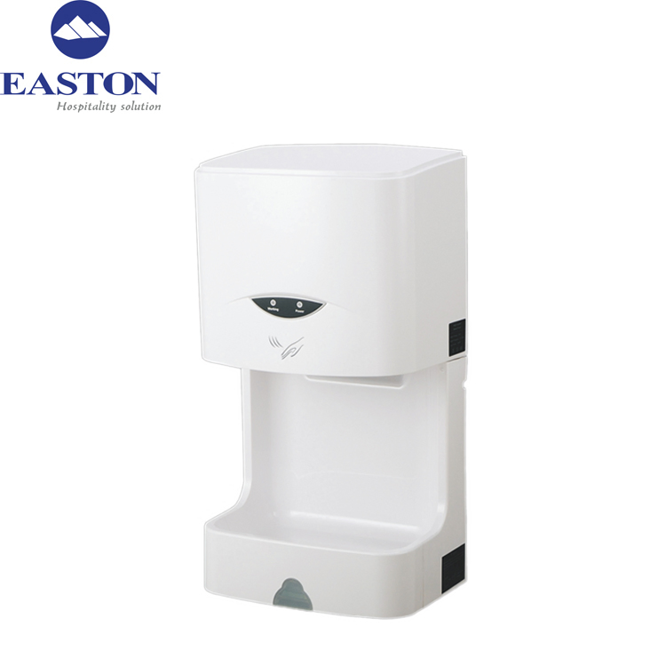 Hotel Washroom White Fashionable Automatic Plastic Hand Dryer
