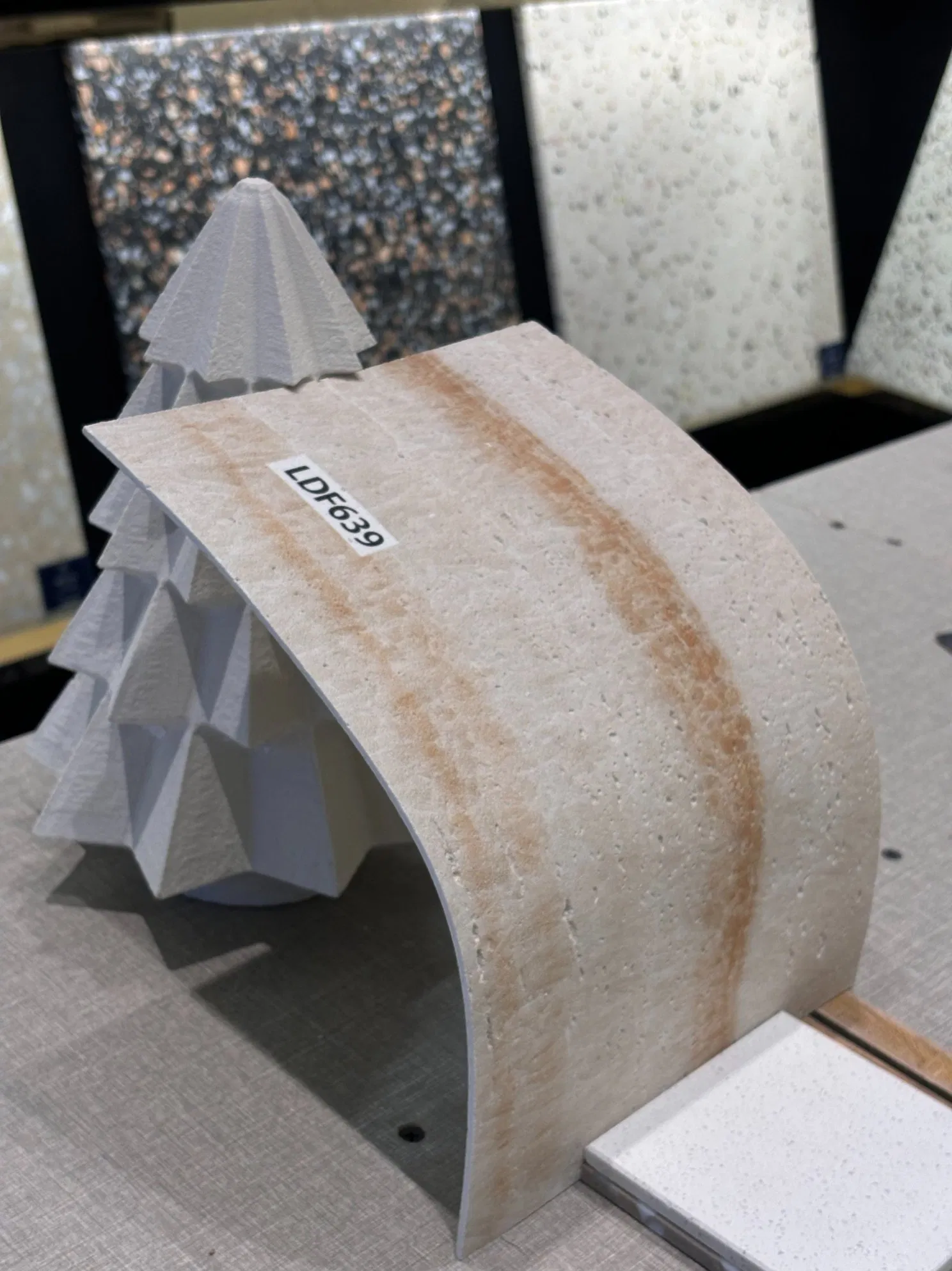 Wayon Building Materials Soft Ceramic Tile Artificial Art Mcm Flexible Clay Striped Stone Decorative Tiles Mcm Soft Stone