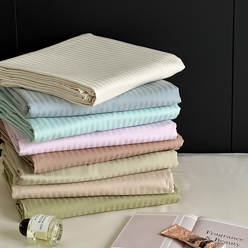 Cotton Smooth Bedsheets for Summer Home Beddings Bed Sheets King Queen Double