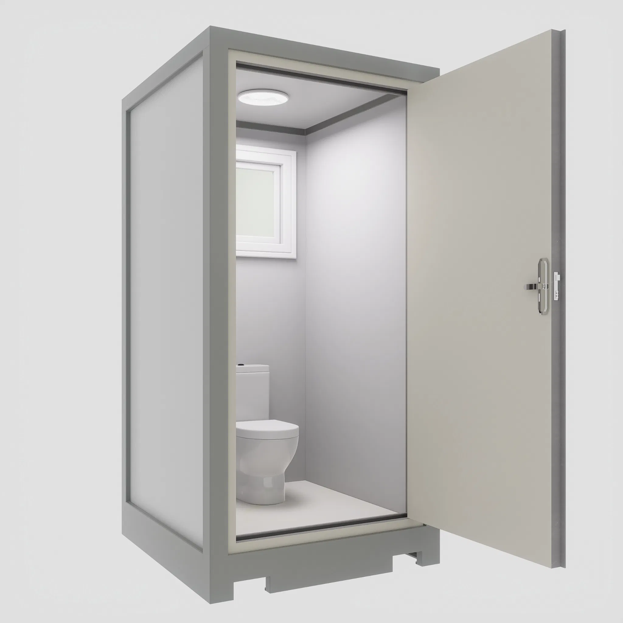 Manufacture Customized Park Resort Events Camp Ground Restroom Convenience Prefabricated Bathroom Washroom Restroom Water Closet Events Portable Lavatory Toilet