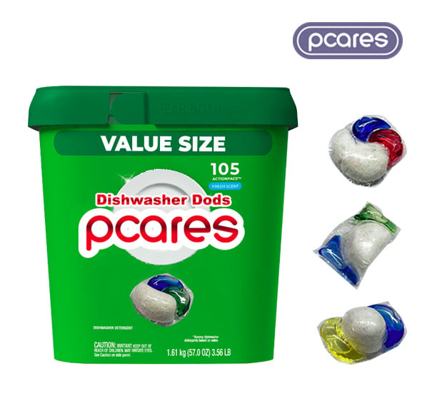 3 in 1 Dishwashing Pods Household Liquid Detergent Pods Dishwasher Detergent Powder Manufacturers Wholesale Stock