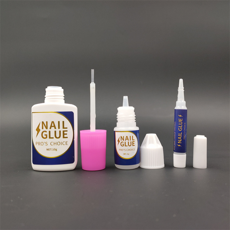Clear Color 15g Fast Dry Ethyl Cyanoacrylate PMMA Glue Nail Tips Glue for Press on Nails