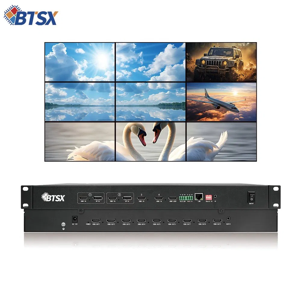 Контроллер видео-стены 4K60 HDMI Matrix с Multi-Window