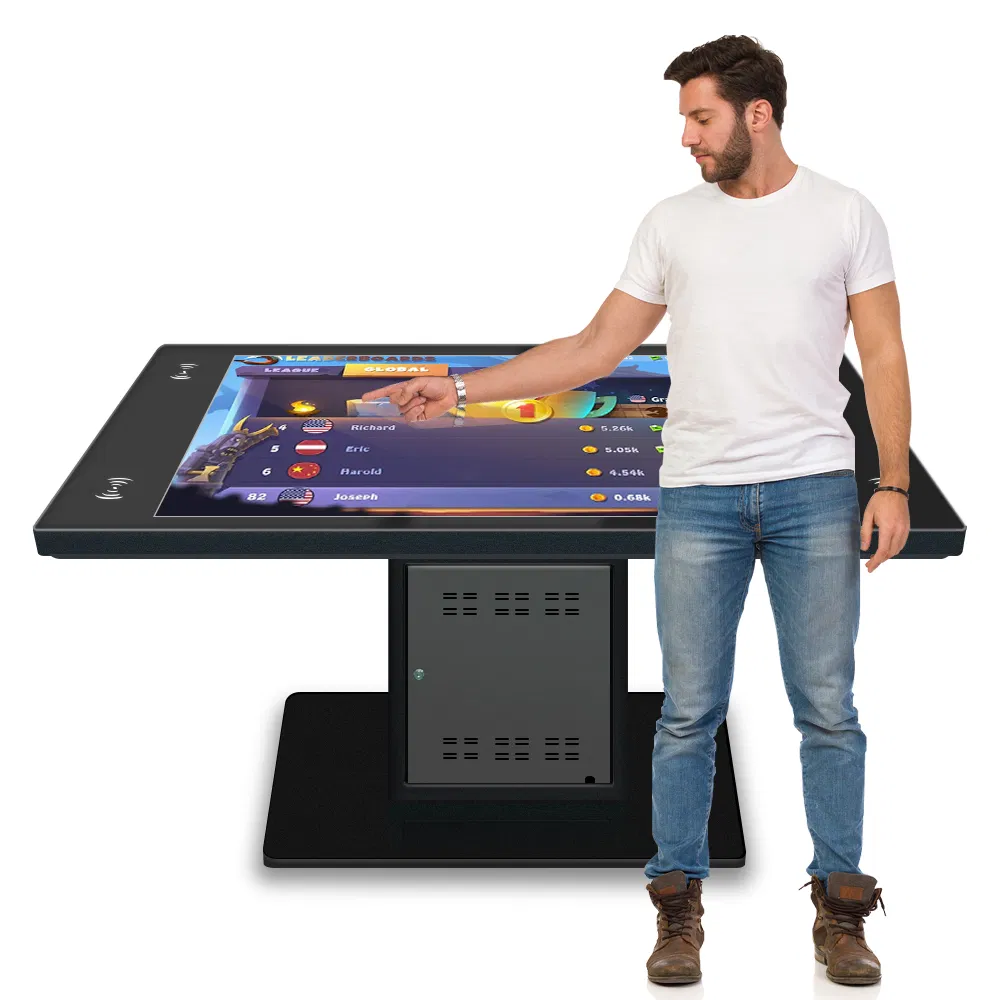 32 43 49 55 65 Inch Android Windows Interactive Smart Touch Game Coffee Office Computer Screen Fun Dining Experiences in Restaurants Table