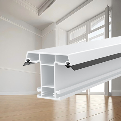 Custom Plastic Frame UPVC Window Profile for Casement Series