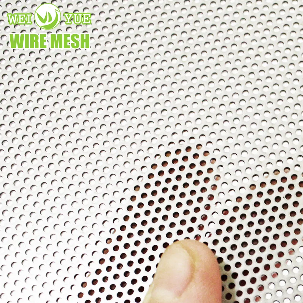 0.5-5mm Hot Rolled Steel Perforated Metal Mesh Screen with Square Hole