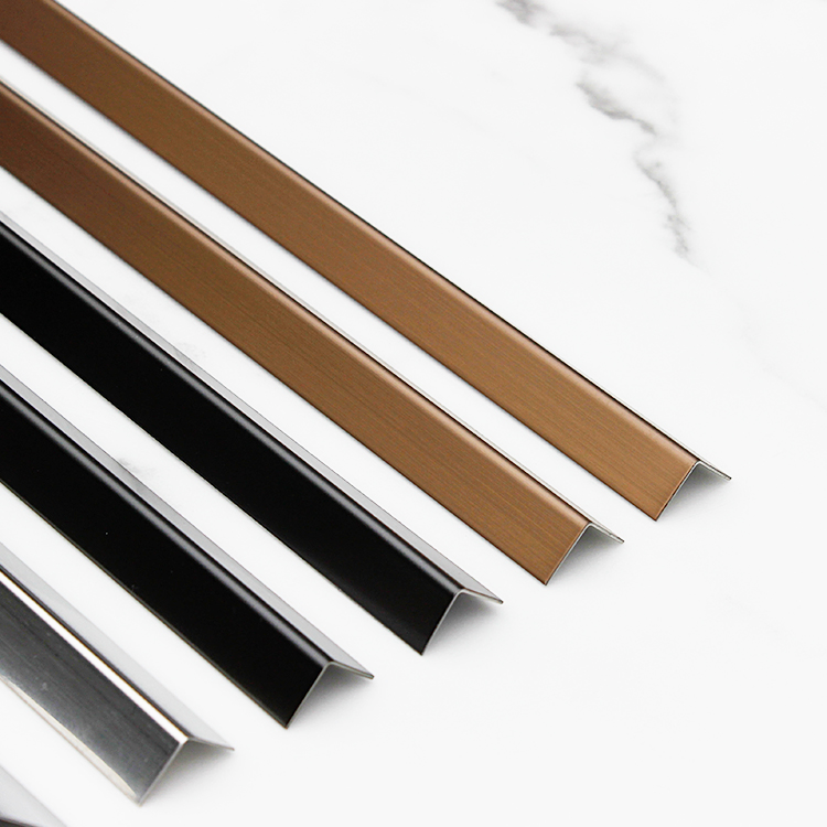 304 Gold Stainless Steel Profile for Decorative Building Floor Trim