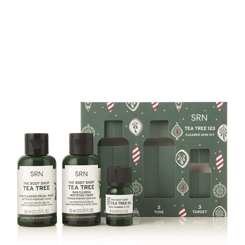 New Travel Kit Vegan Whitening Tightening Remove Fine Line Acne Tea Tree Skin Care Set