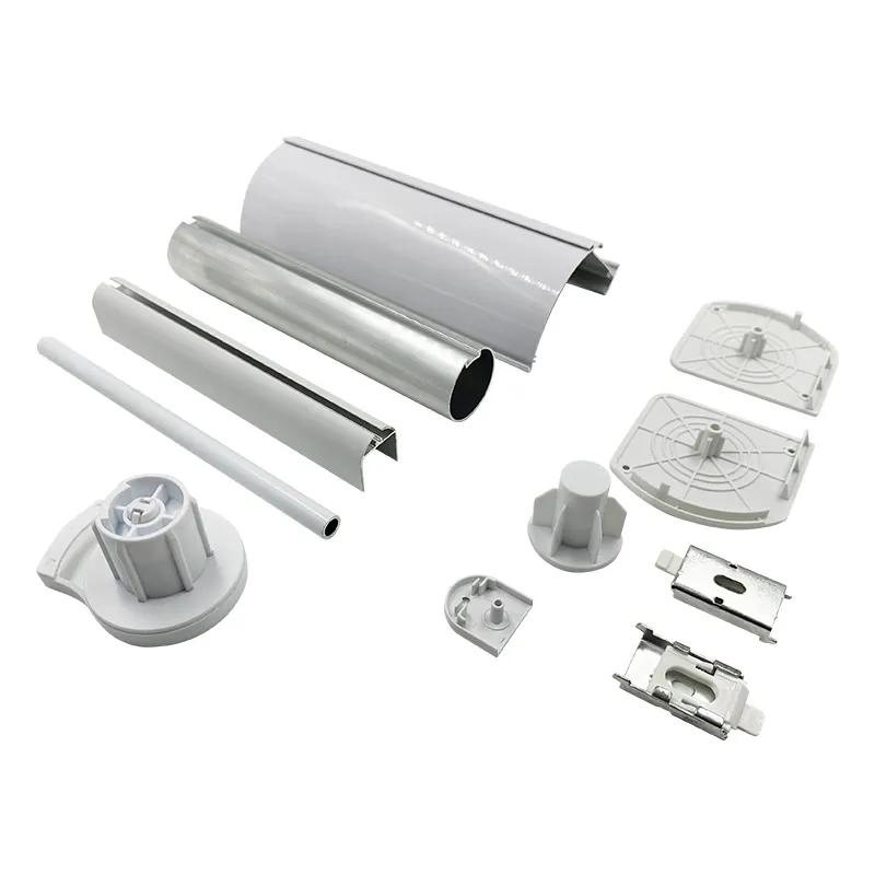 Window Curtain Zebra Blinds Mechanism Component Aluminium Track