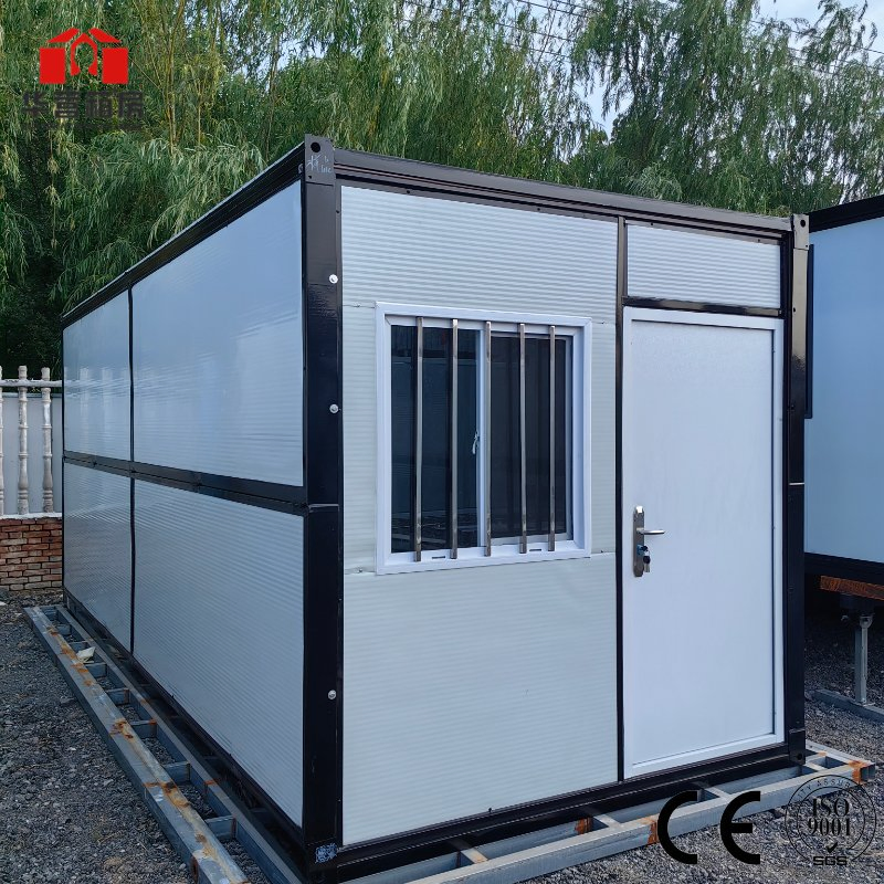 Fast Build Prefab House 20FT 40FT Modular Folding Container House Foldable Small Tiny Container House Home Office Prefab Houses Mobile Home Portable House
