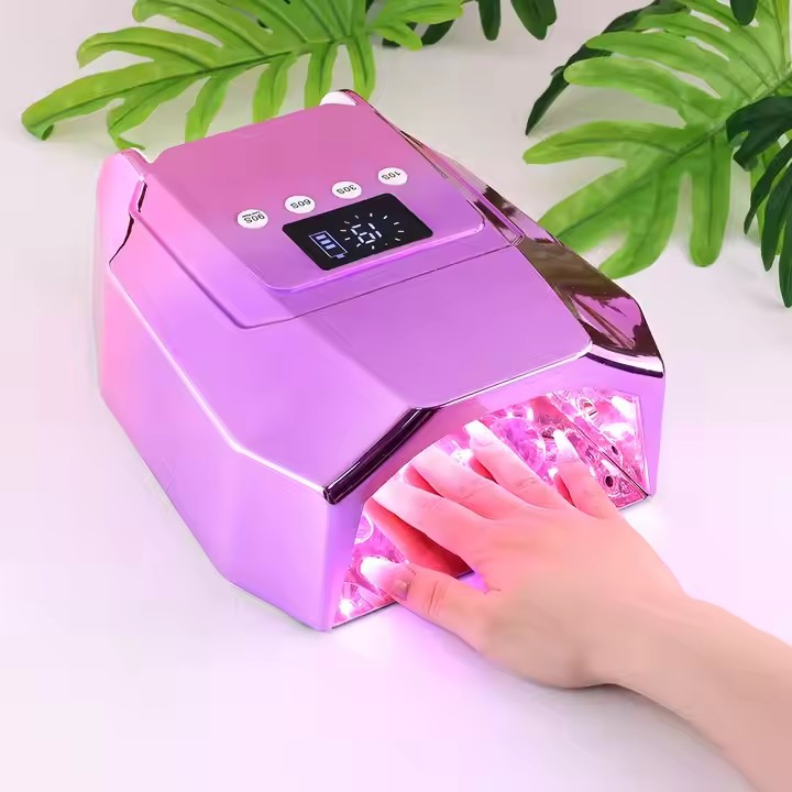 98W UV LED Nail Dryer Lamp Professional Electric Nail Lamp for Manicure and Pedicure Use