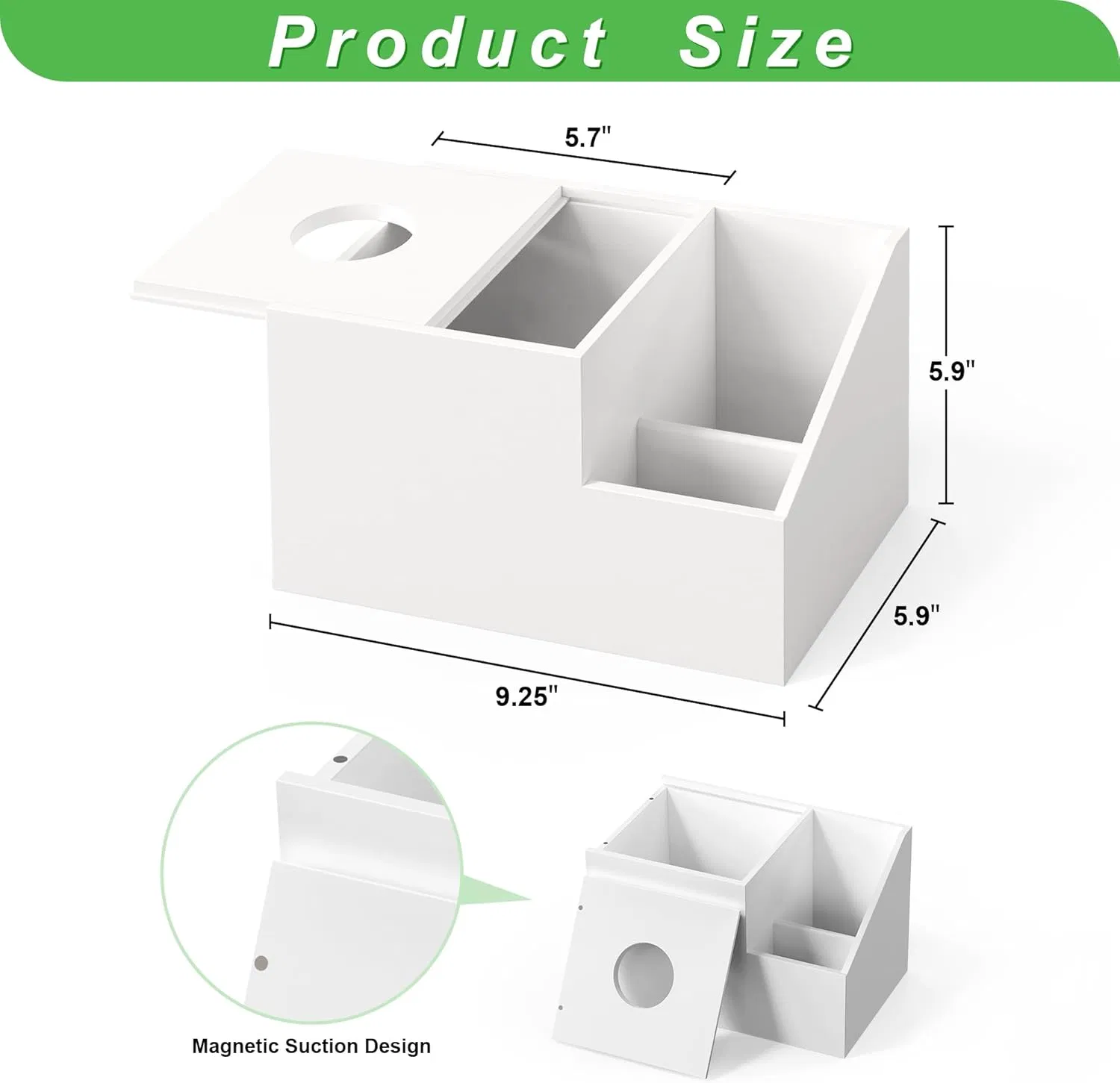 Bamboo Home Creative Living Room Bedroom Multi Functional Tissue Box