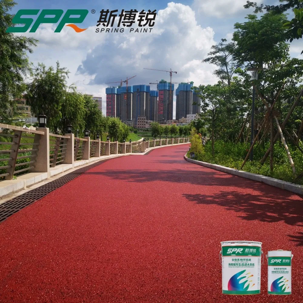 Vibrant Non-Fade Asphalt Pavement Color-Changing Floor for Stadiums