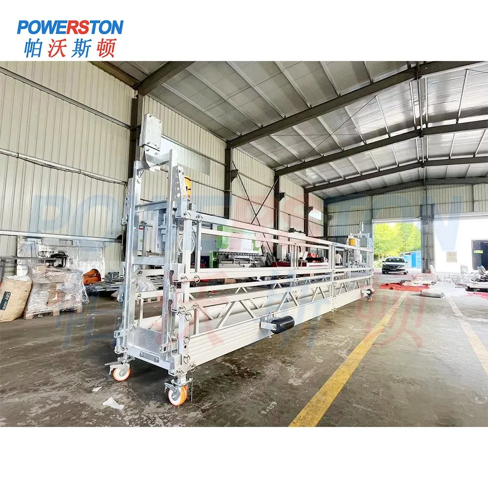 Steel/Aluminum Alloy Rope Working Platform Zlp630