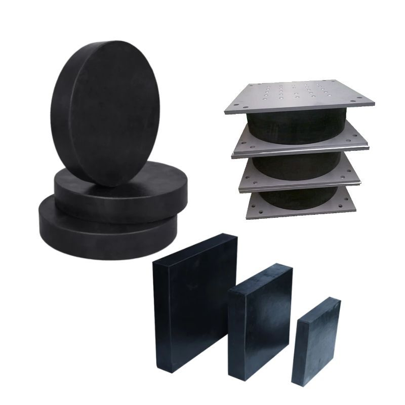 Bridge Rubber Bearing Pads, Shock Absorbing Blocks, Highway Rubber Buffer Plates