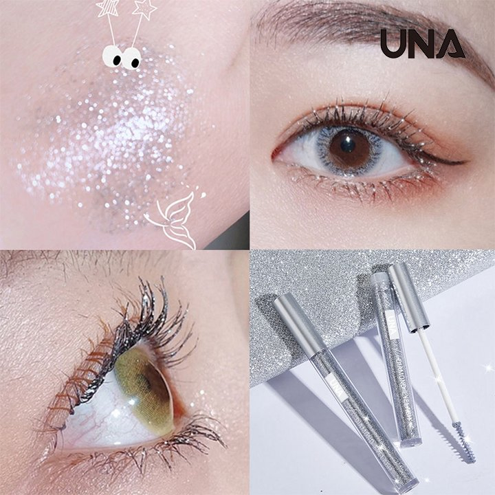 Hot Selling Magic Mascara De Halloween Waterproof Long Lasting Thick Curling Lengthen Sparkle Glitter Makeup Eyelashes Mascara