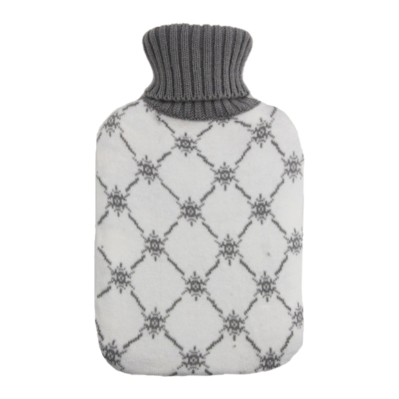 Wholesale Winter Warm Cotton Custom Design Knitted Hot Water Bottle Cover Hot Water Bag Cloth