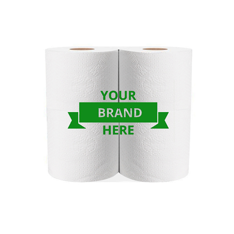 White Virgin Pulp Kitchen Paper Towel
