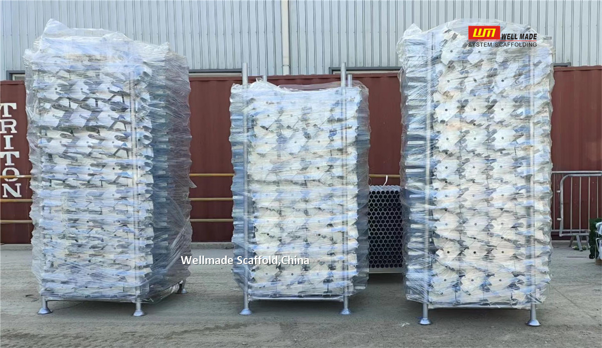 Formwork Scaffold Fixed Forkhead Jack Cross Head Four-Way Jack Slab Scaffold Support Galvanized