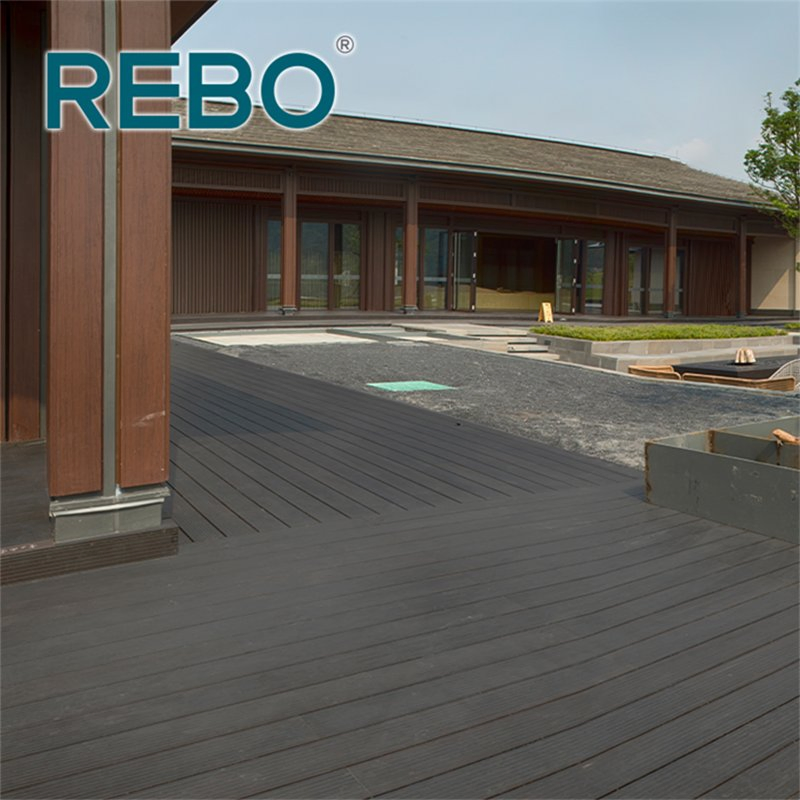 Waterproof Outdoor Application Solid Bamboo Terrace Flooring