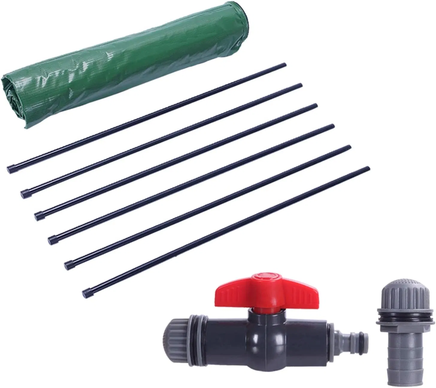 Складной дождевой бак с фильтром, 0.5мм ПВХ