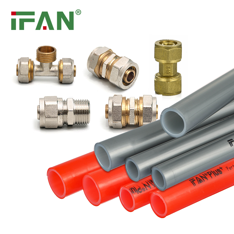 Ifan BS 7291 Competitive Price 16-32mm Equal Tee Pex Compression Fitting