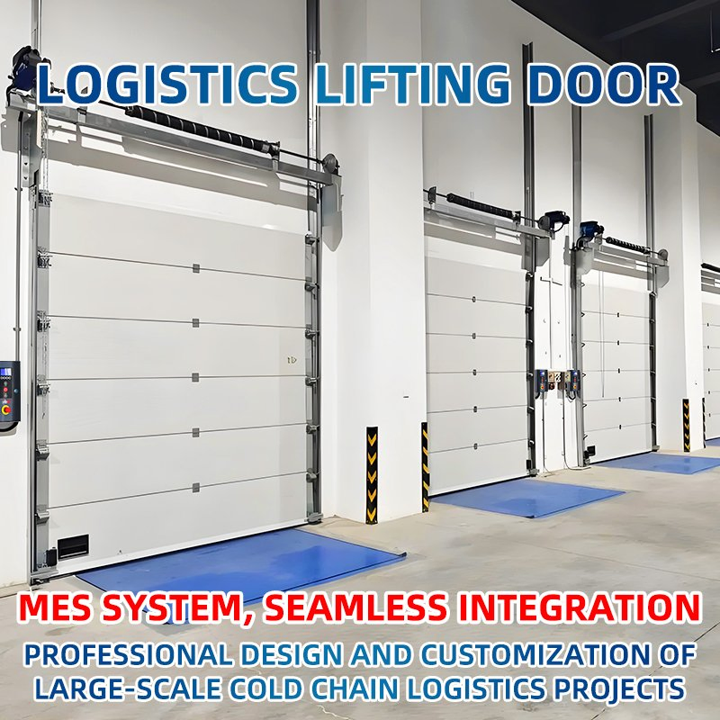 High Efficiency PVC Rapid Roll Door Clean Airshower High Speed Door Radar Sensing Function PVC Speed Door