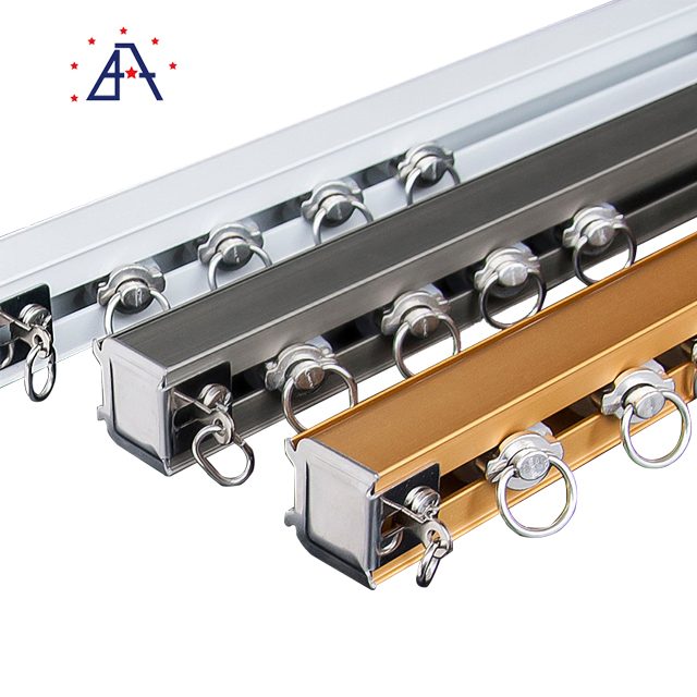 Aluminium Sliding Window Accessories Heavy Curtain Rods and Rails Curtain Track Rod