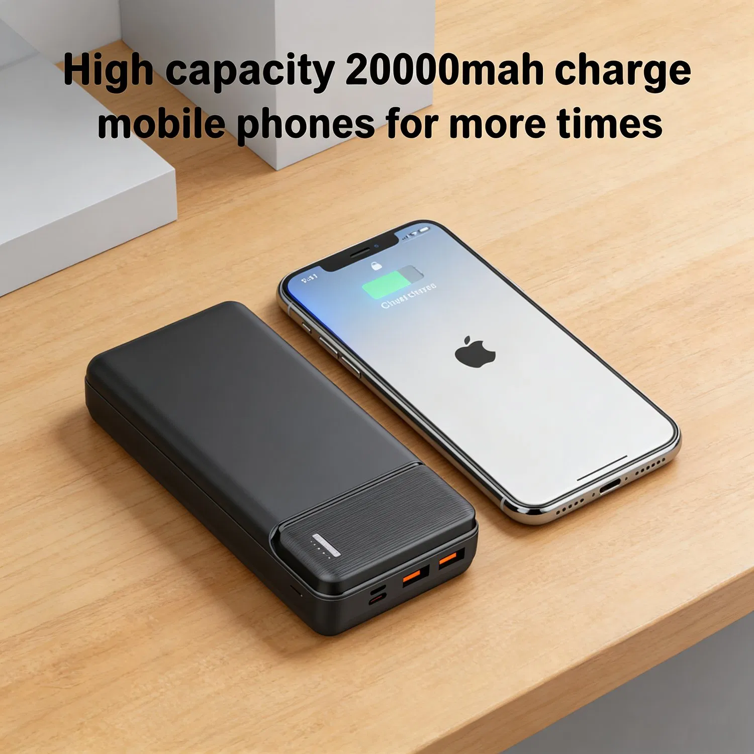 Портативный Power Bank 20000 мАч с USB-C