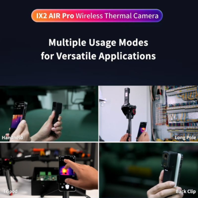 Wireless Handheld Portable Thermal Imaging Camera Tool with 256&amp; Times; 192 Thermal Resolution and Real-Time 512&amp; Times; 318 Ai Super-Resolution