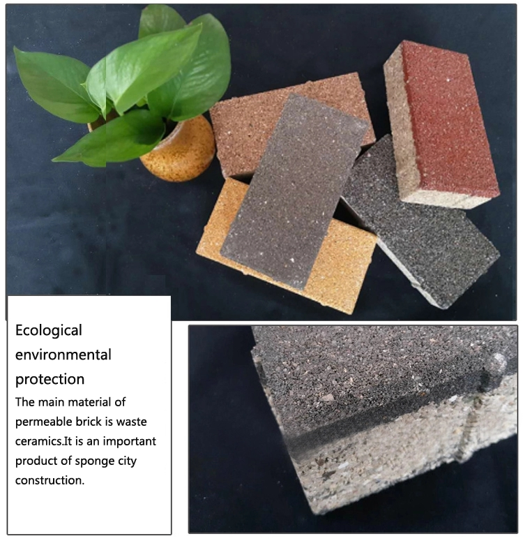 Pervious Paving Systems Water Permeable Ceramic Brick