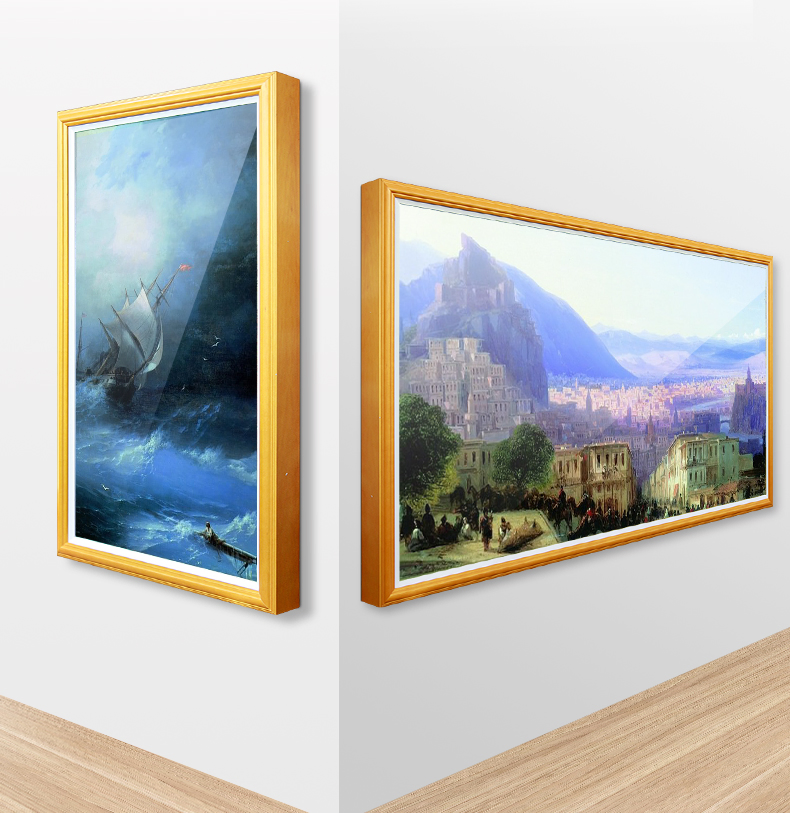 Intelligent Brightening Timing Shutdown Quad-Core Wall-Mounted Digital Photo Frame Digital Art Frame