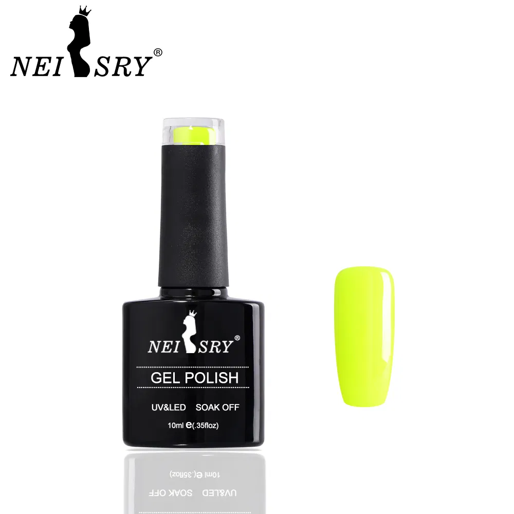 Neissry Nail Supplies Tpo Hema Free 36color Neon Gel Nail Polish Collection High Pigment Vegan Gel Polish Set OEM Private Label
