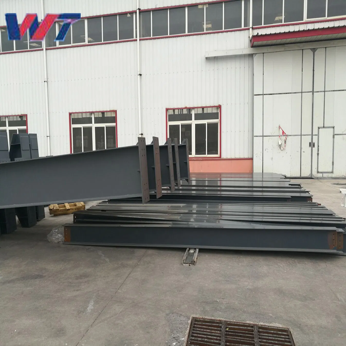 High Quality Pre-Engineering Steel Structure H Beam and Column From Wantai